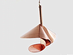 feeder - hanging, copper